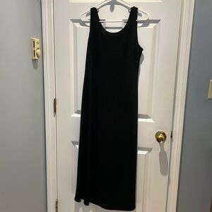 Nina Piccalino Black Sleeveless long dress
